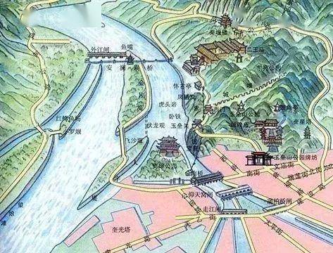 都江堰的原理动画_求都江堰水利工程原理示意图和动画(2)