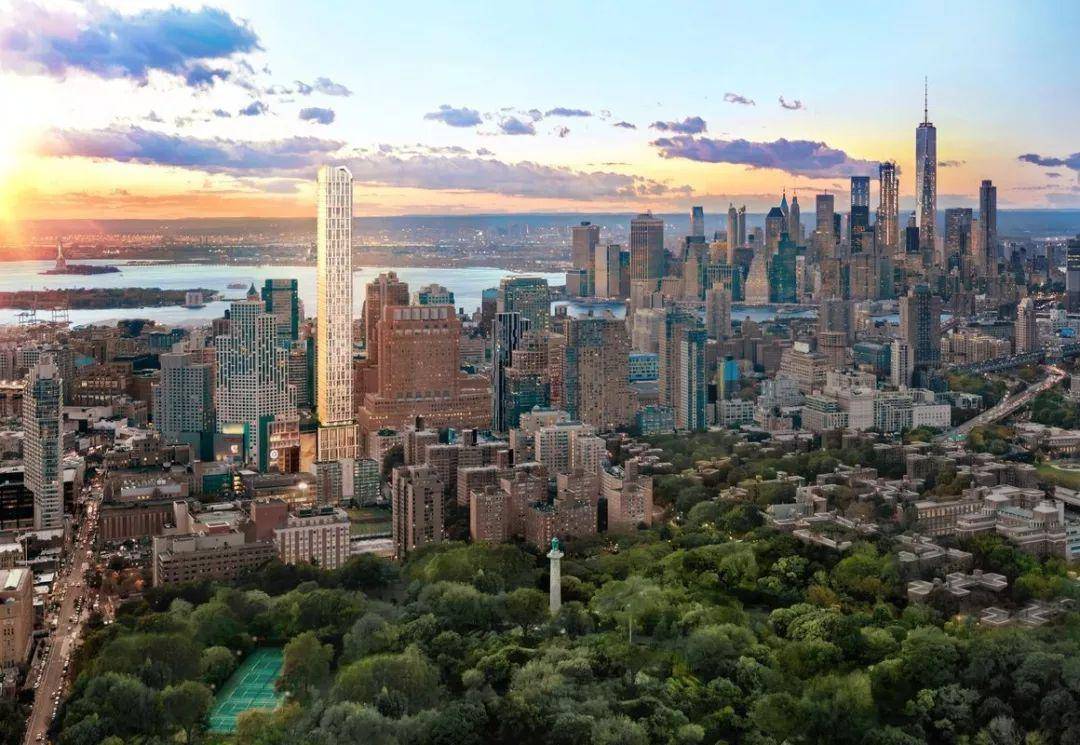 brooklyn point由纽约著名的开发商extell投资,世界著名的建筑公司