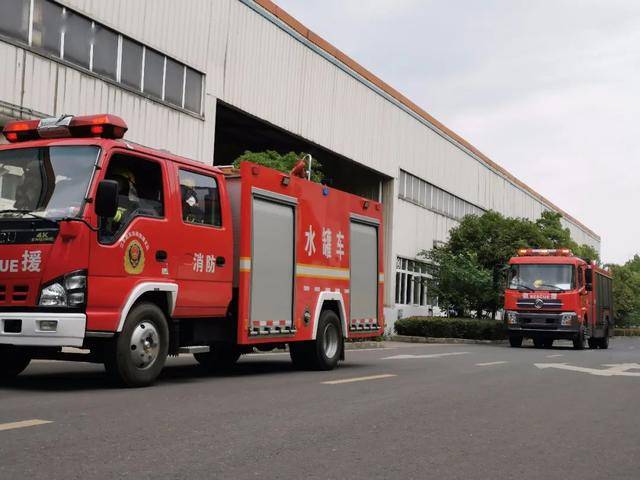 高淳消防救援大队举行危险化学品事故应急救援演练活动