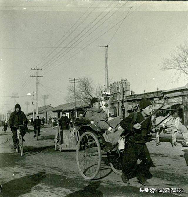 1941年老照片:八十年前的北京城过春节