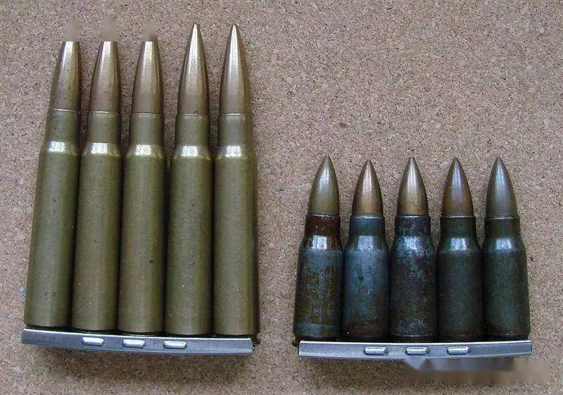 7.92x57mm毛瑟步枪弹和7.92x33mm kurz弹对比