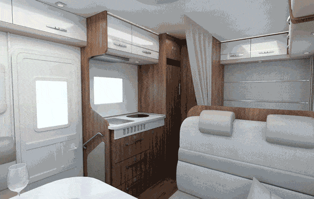 标配200w太阳能电池,3kw充电逆变一体机以及400ah房车专用锂电池