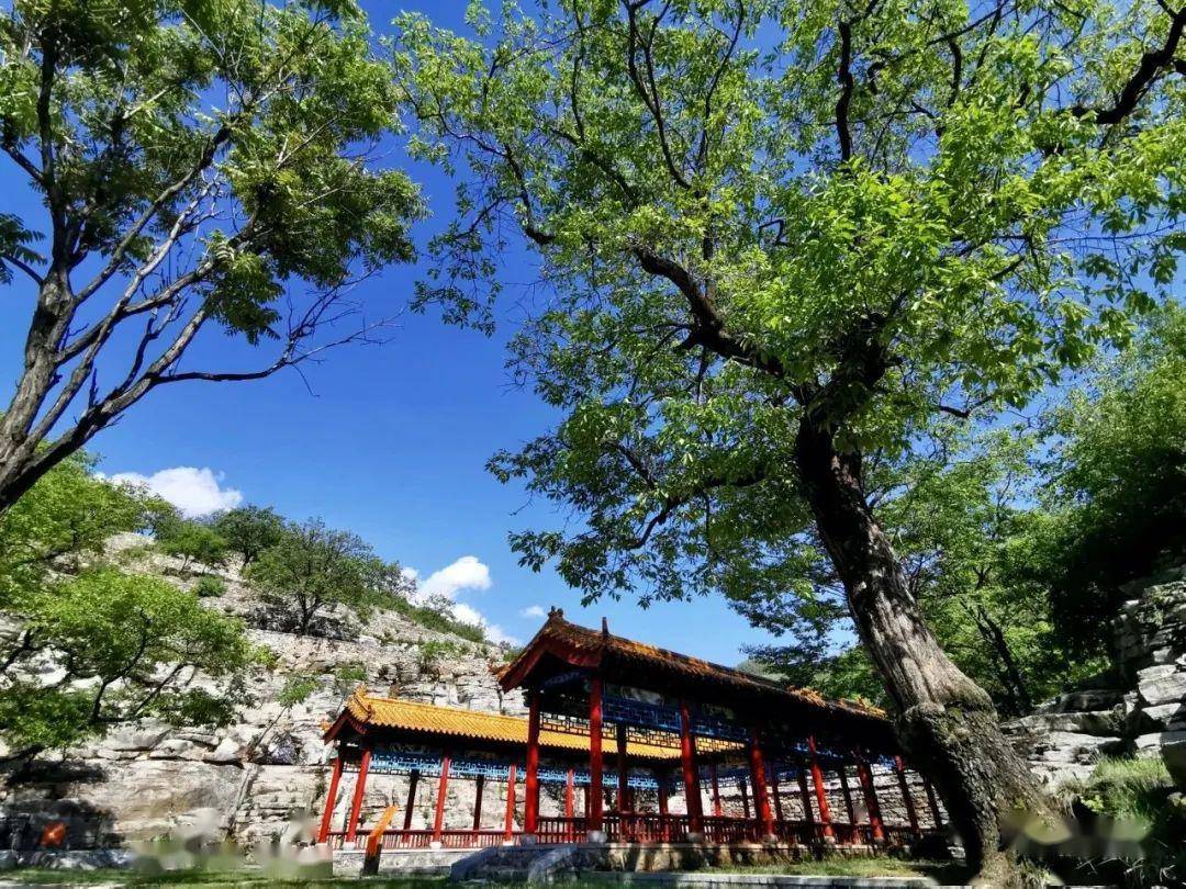 青云亭 青云直上留神迹  紫气东来见仙踪 得一亭 山东青州胡林古景区