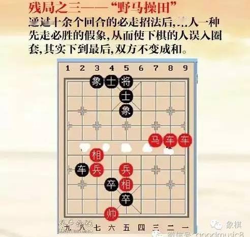 【残局视频】象棋残局破解四大名局之《野马操田》