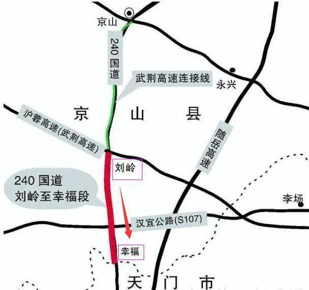 省道汉宜,皂当,应随,安京公路呈"丰"型字贯穿全境,武荆高速公路和随岳