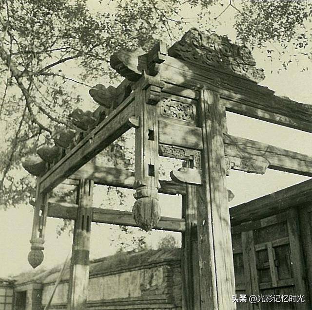 1939年老照片:北京护国寺文物古迹