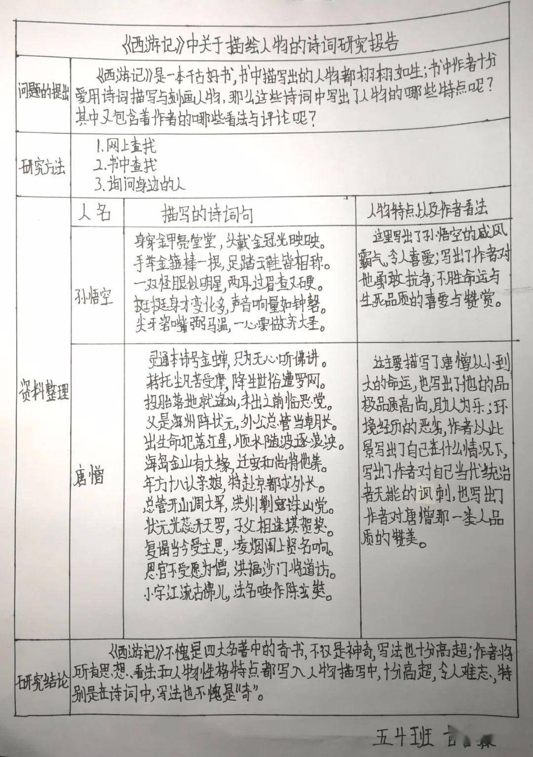 【"停课不停学"系列】(学生作品)综合性学习研究报告