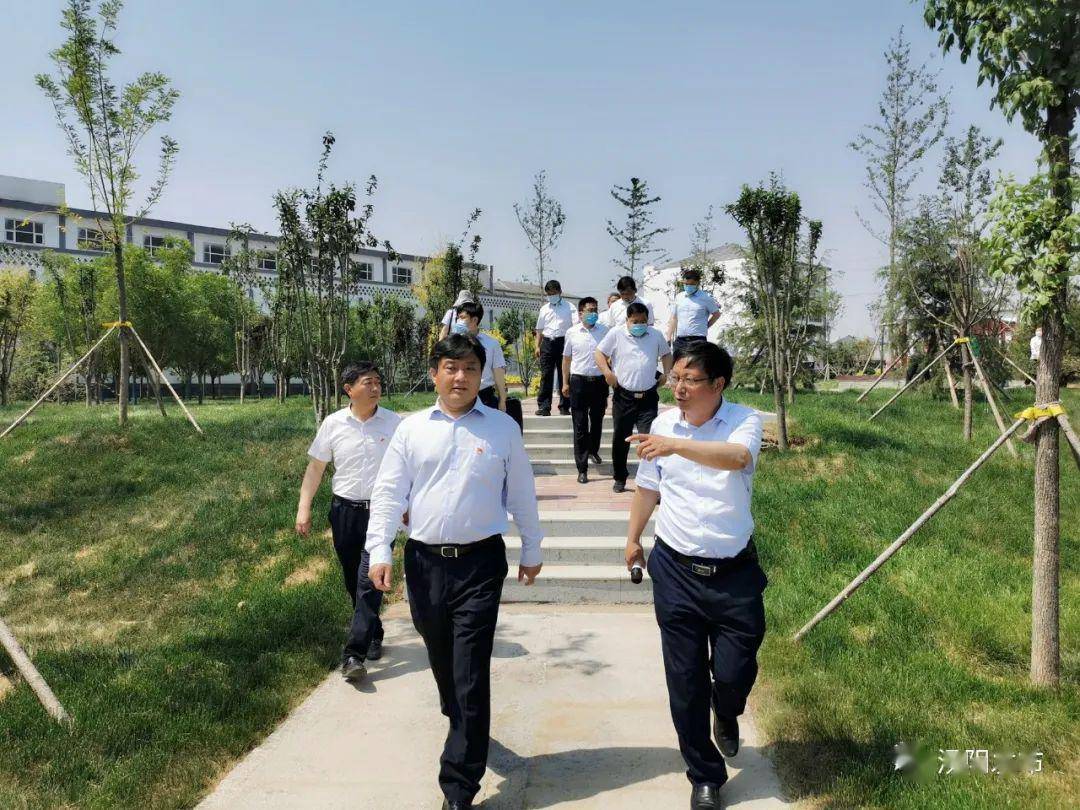 县委书记带队观摩汤阴又现新亮点