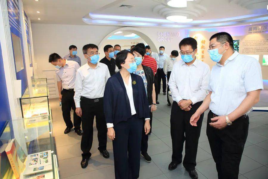 济南海关关长,党委书记赵儒霞一行莅临晨鸣集团调研指导