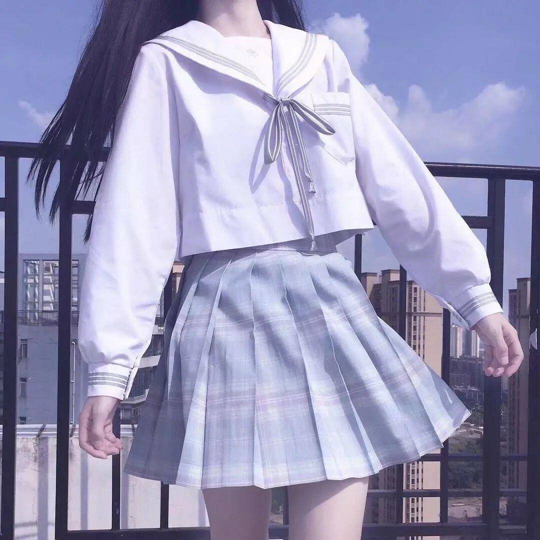 头像丨jk制服小裙子女生头像