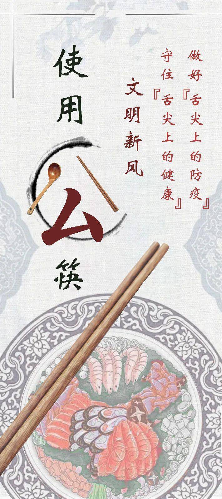 结果 2020"文明新风,公筷行动"公益宣传比赛之海报设计结果公示