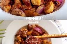 减肥餐又来啦～今天是黑椒牛肉粒