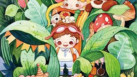 小可爱都这样画画！用软萌水彩治愈你的少女心
