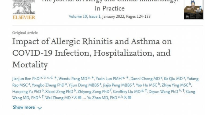 过敏性鼻炎的人不容易感染新冠,这种说法有科学依据吗?