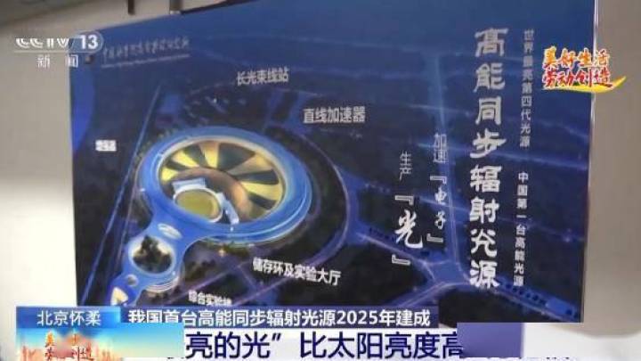 同步辐射光源主体工程建成后,能产生地球上最亮的光吗?