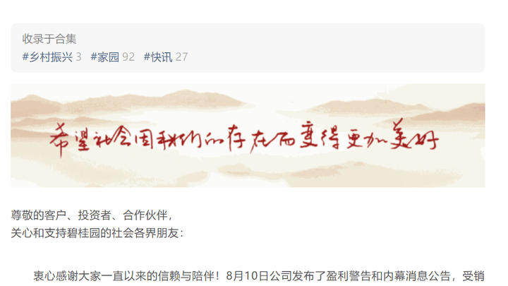 化危机为生机,锻造更健康的碧桂园,你看好吗?