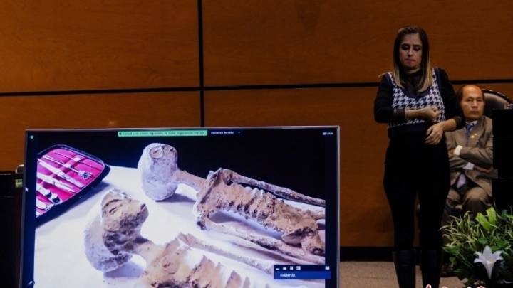 墨西哥展示疑似外星人遗骸,你觉得他是外星生物吗?