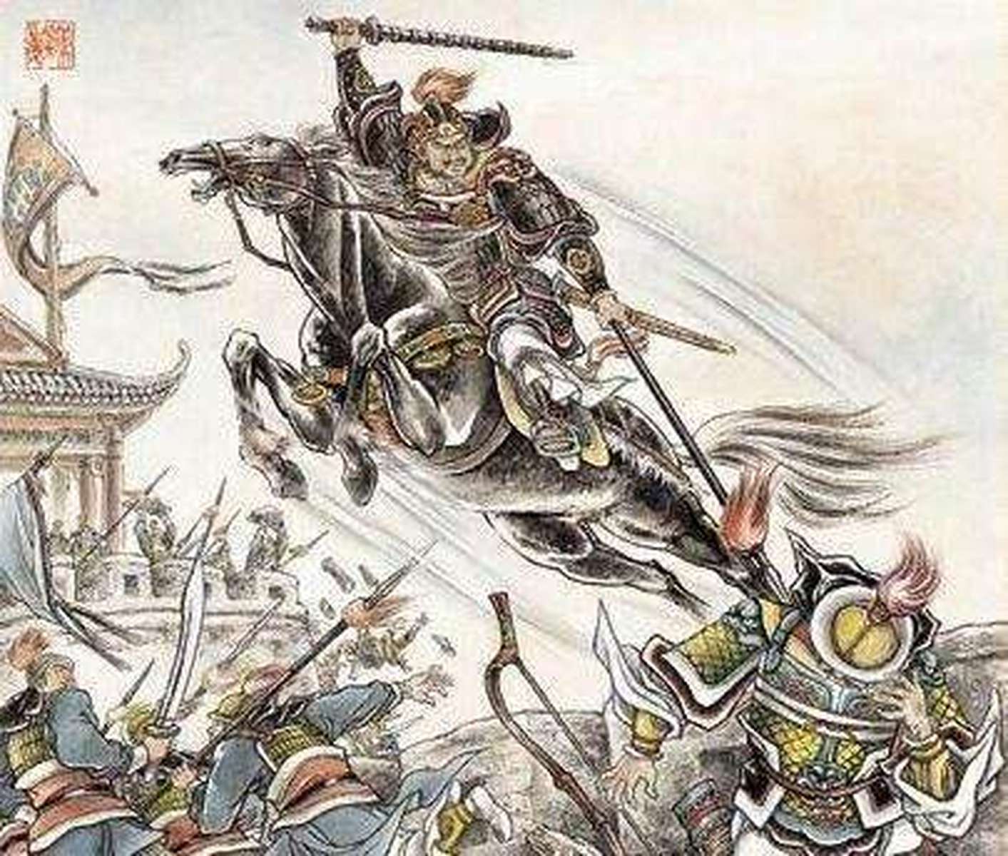 在古代如何成为一名骁勇善战的大将？