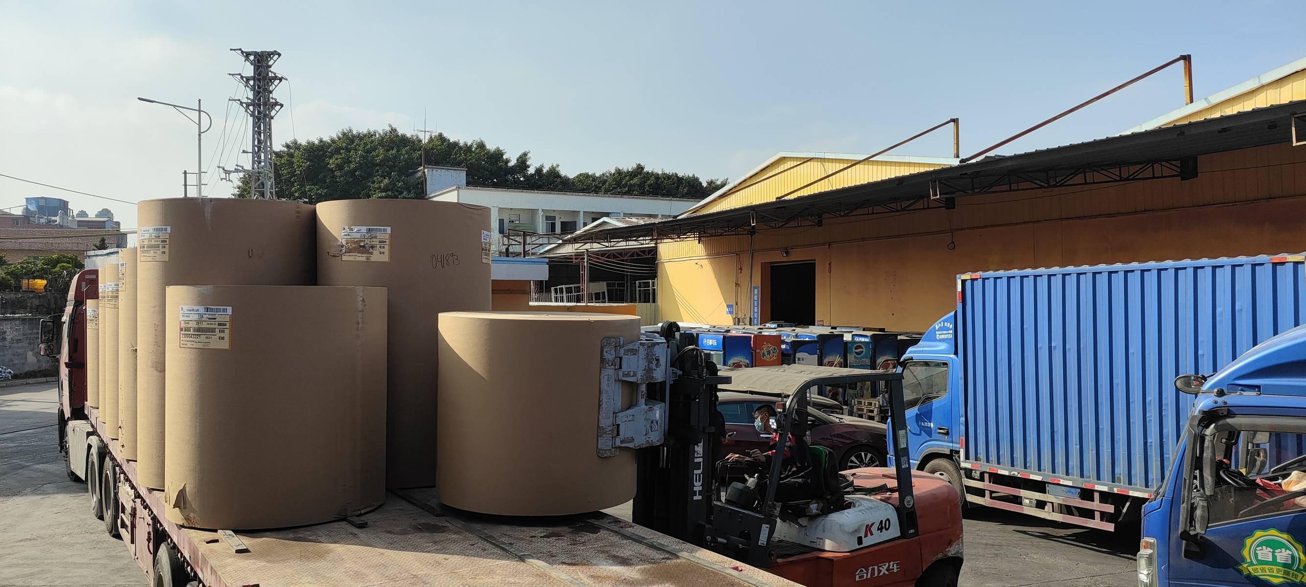 昊疆合牛皮纸厂家：美洲ds牛卡纸大量现货码单齐全