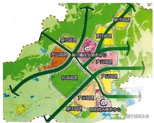 南宁空港新区规划图