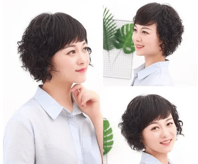 四五十岁女人时尚发型,脸型配发型测试 拍照 四五十女人别瞎剪头发,显老气,试试这款发型,洋气时髦显年轻塑造完美