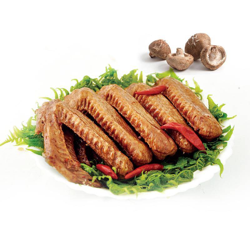 山野之味与香醇鸭翅的碰撞,舌尖上的享受—香菇鸭翅