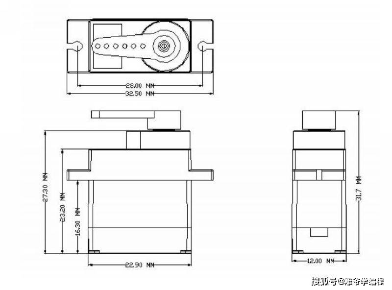 雕爷学编程arduino动手做83模拟sg90舵机模块