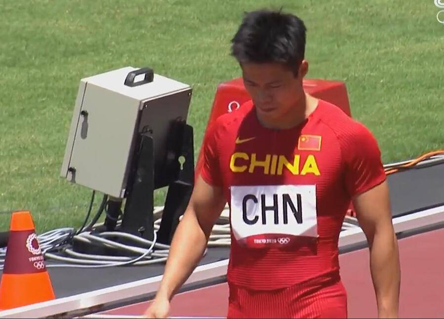 原创奥运会男子4x100米接力预赛中国队小组第一晋级决赛