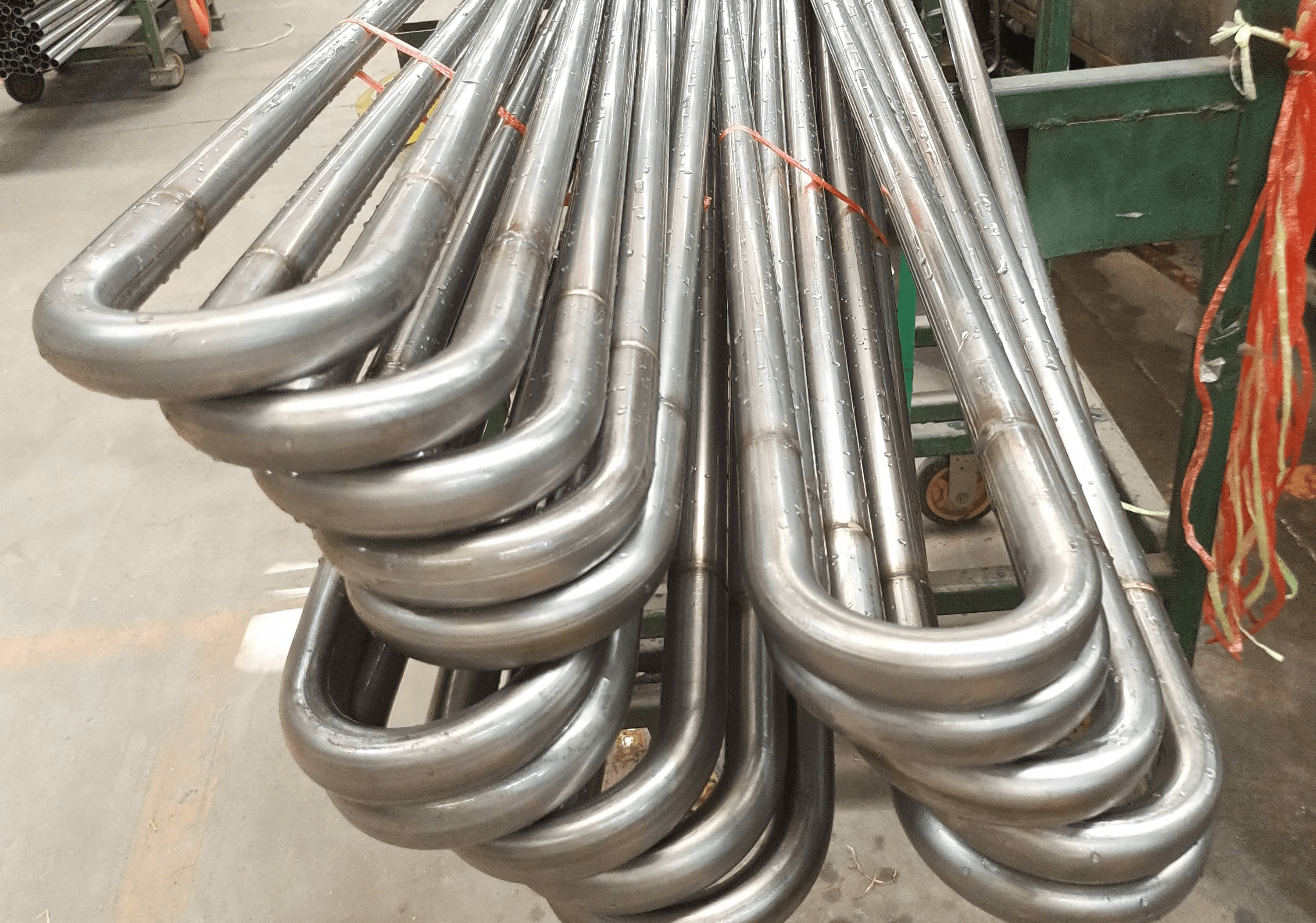 盛通厂家发往青州的不锈钢u型管发货了