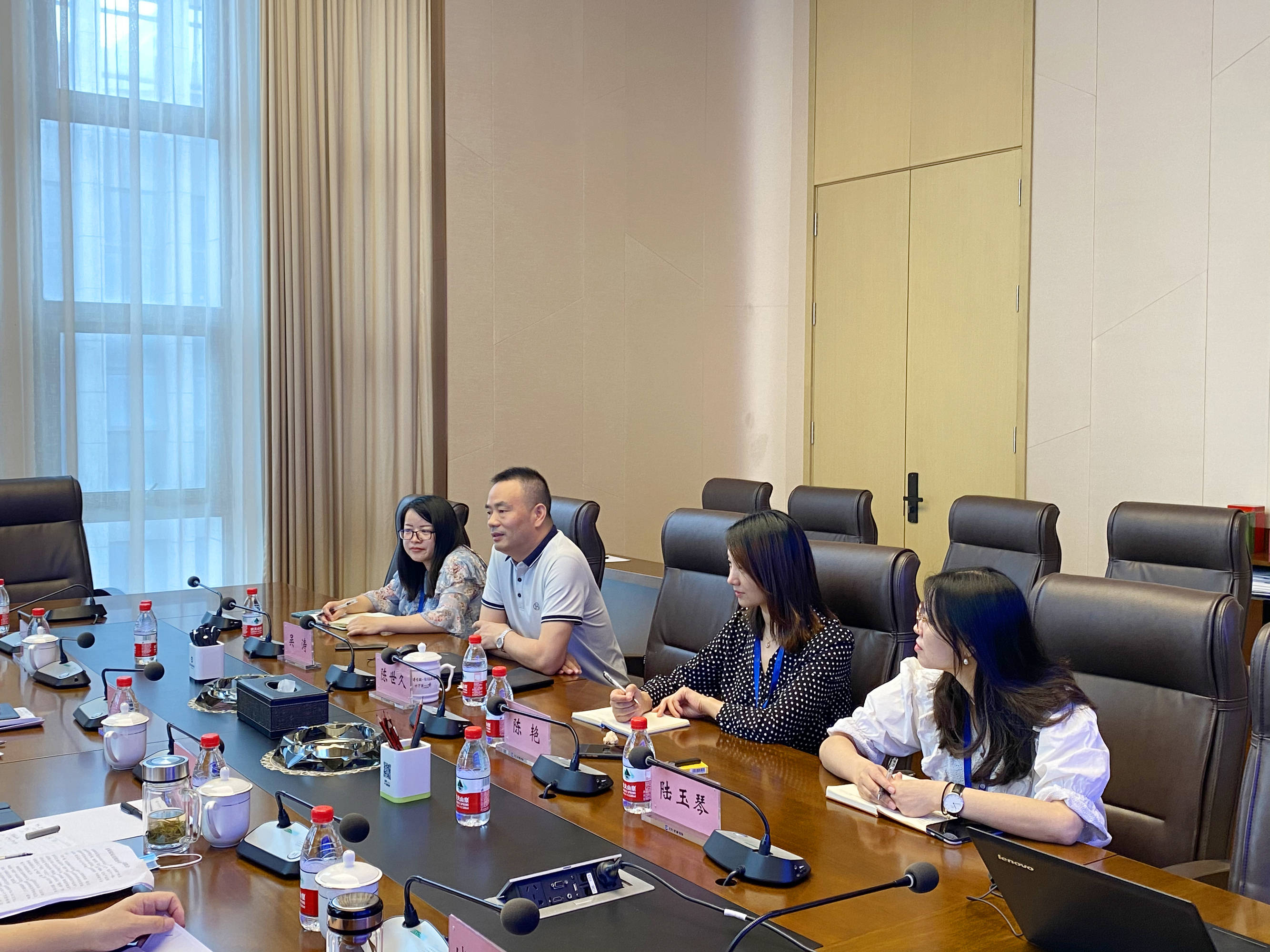 合肥市瑶海区区委常委,常务副区长沈校银领导一行莅临