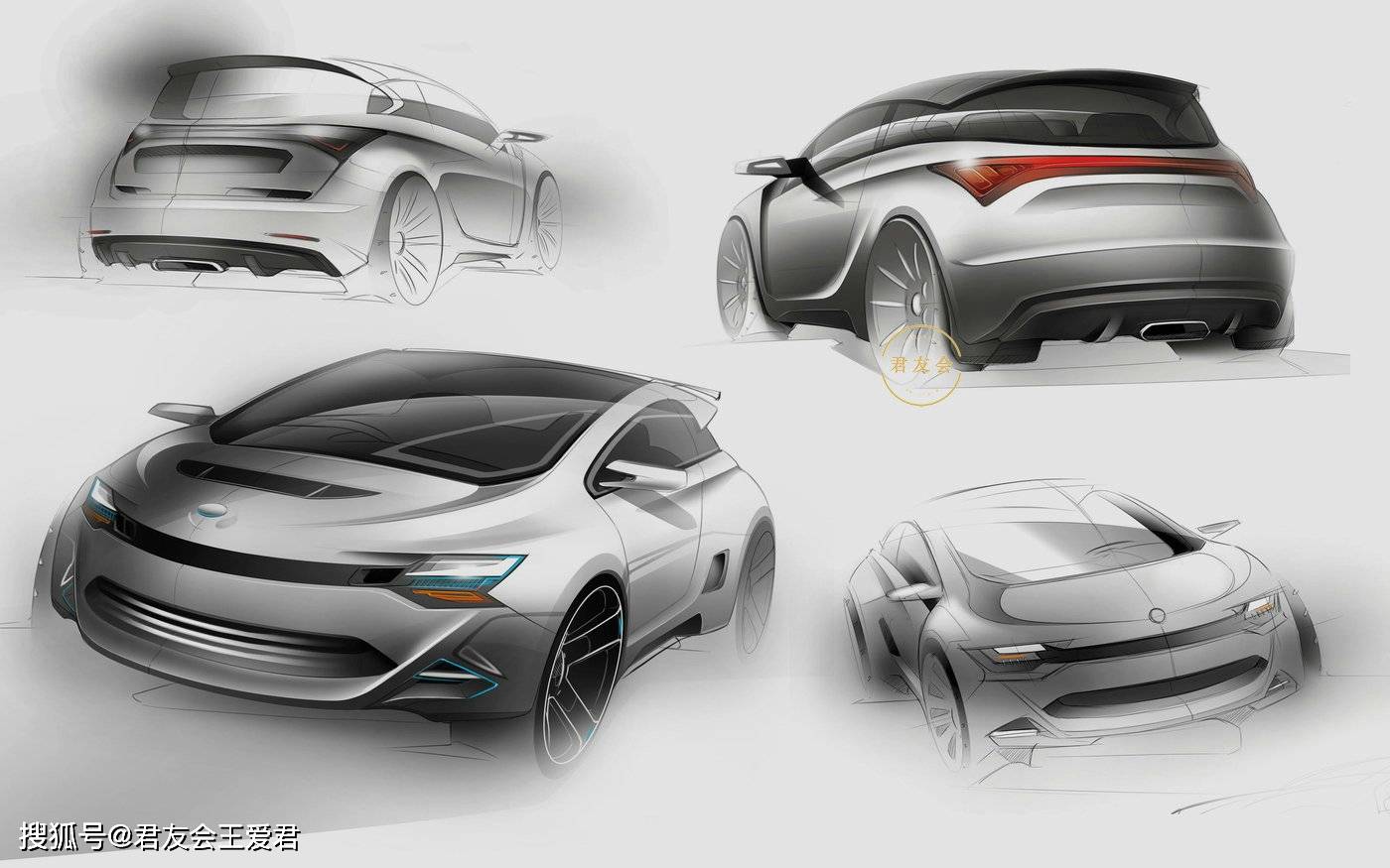 创新工业设计汽车外形设计