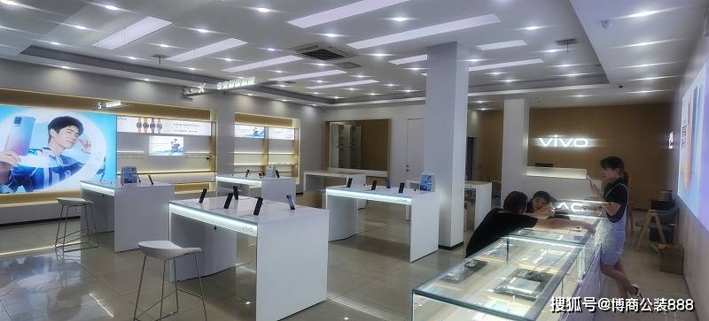 岳阳汨罗手机专卖店商业装修改造效果
