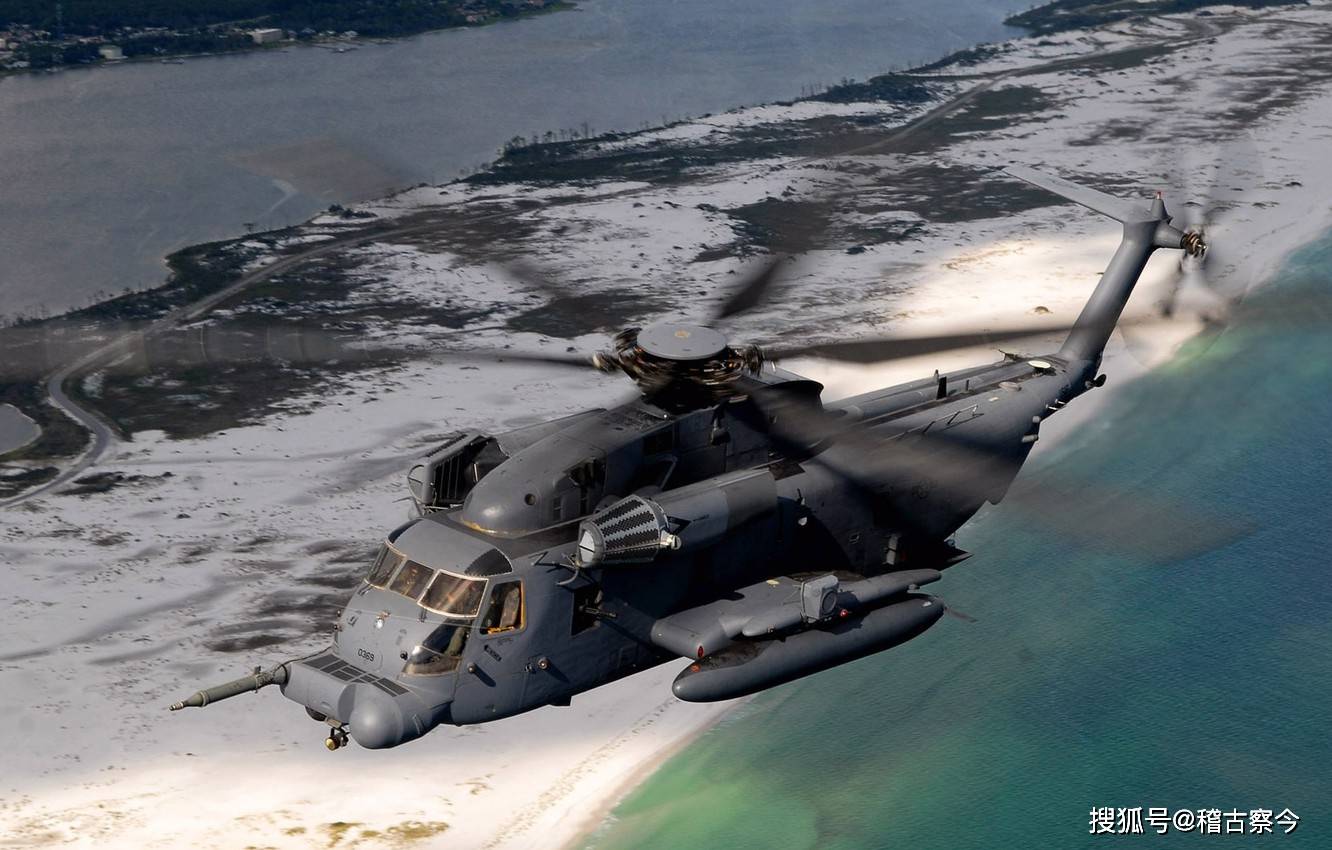 原创ch53单价比f35战机还贵最先进的双发重型运输直升机最大起重约40