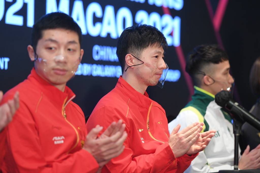 澳门冠军赛2021中国之星"举行赛前抽签仪式,全体参赛队员和教练员出席
