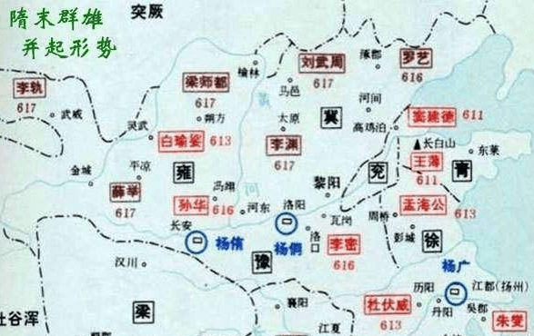 原创太原起兵时候李渊只有三万人为何能一统天下