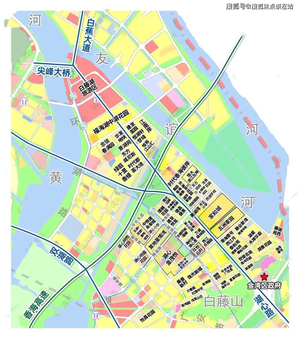 珠海斗门湖心路区域报告.pdf_配套_新城_小学