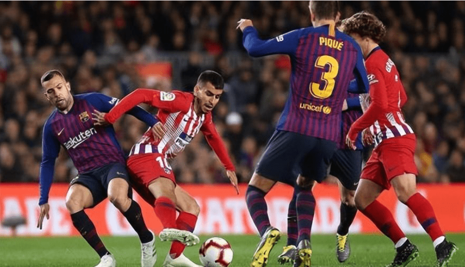 西甲：马竞vs巴萨，莱万缺阵，马竞主场不败！