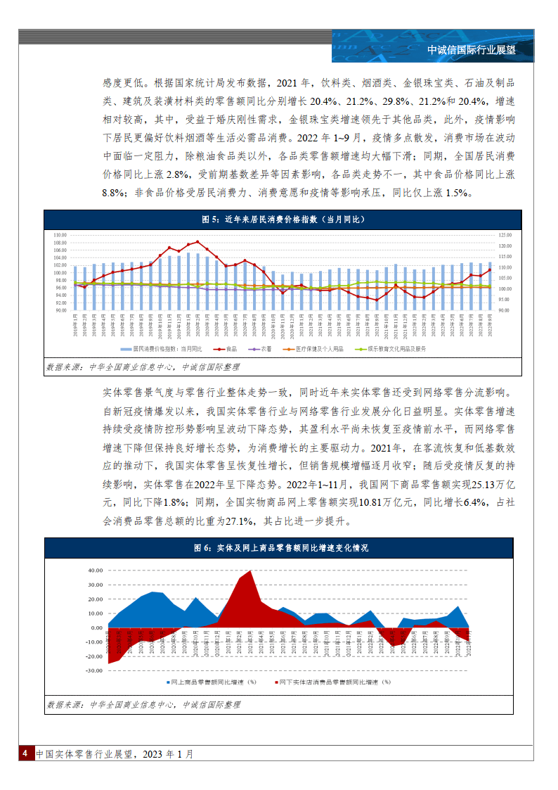 中诚信国际-实体零售行业：中国实体零售行业瞻望，2023年1月（附下载）