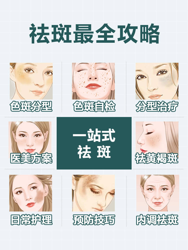 长斑必看丨祛斑最全攻略！建议收藏