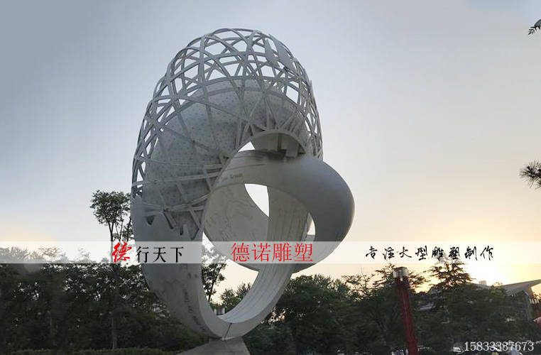 地标建筑-不锈钢雕塑_城市_标志性_识别性