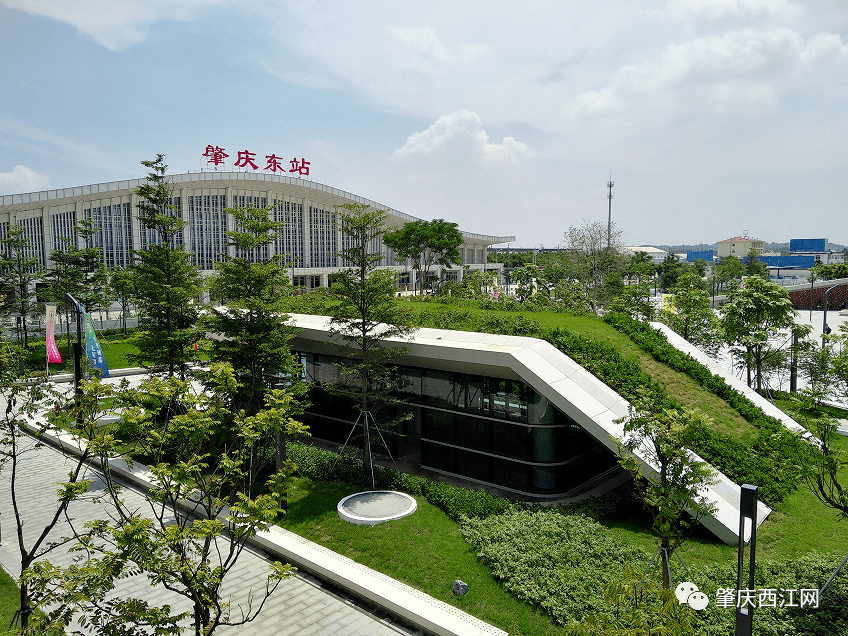 肇庆火车站综合体 图源西江网