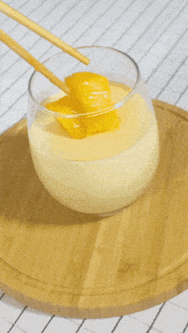 奶味儿直播间 | 消夏美味甜品--芒果布丁