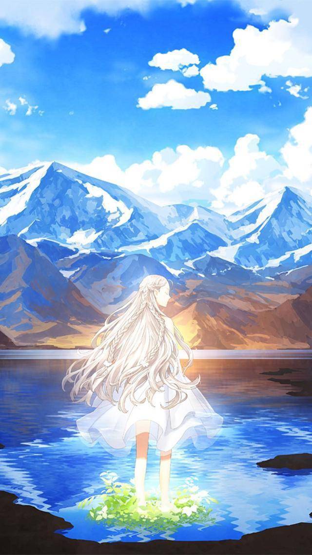 精美动漫壁纸31期:女生系列『你是清风上的明月,枫林