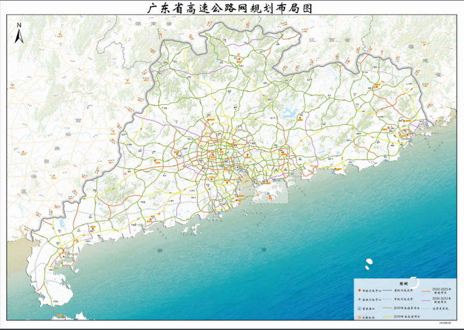 一批高速规划来了!可从清远连州到广州天河,白云,江门台山