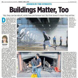 抗议|黑人命重要还是建筑重要，又一百年美媒“翻车”：总编辞职