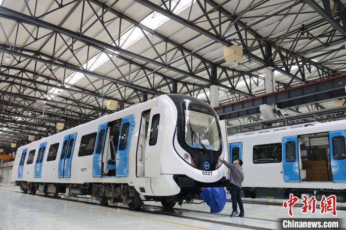 组装|探访呼和浩特地铁车辆组装车间 地铁列车零部件全部实现国产化