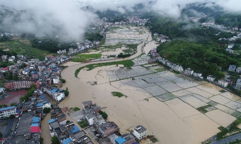 暴雨|江西遭强降雨致44万人受灾，长江中下游地区将进入梅雨期
