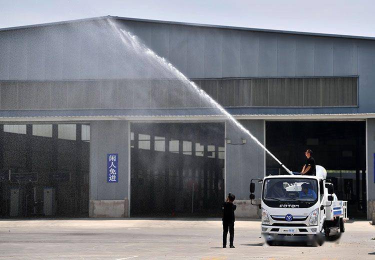 空气|投资7400多万 百台纯电动抑尘车房山上岗