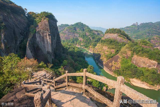 中华十大名山之一福建武夷山,景点照片欣赏