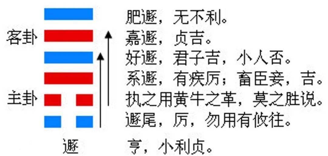 今日卦象 天山遁(遁卦)遁世救世 下下卦